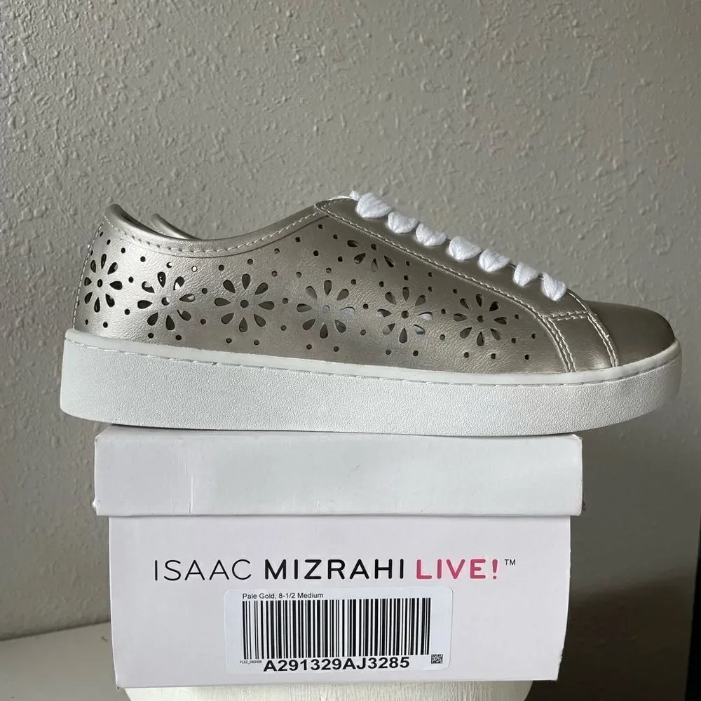 NIB Isaac Mizrahi Live Tamara Sneakers Sizes 5.5, 8.5 and 9